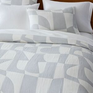 West Elm Modern Shapes Duvet